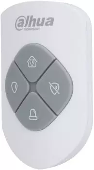 Брелок Dahua DHI-ARA24-W2(868) 4 кнопки: Постановка на охрану, Домашний режим, Снятие с охраны, SOS