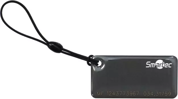 Брелок Smartec ST-PT015MF-GR смарт Mifare-совместимый 1K, серый, 50х25х4 мм