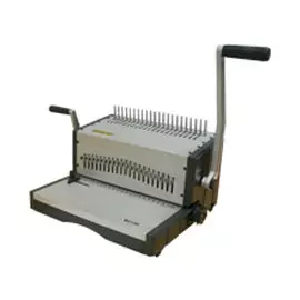 Брошюровщик Office Kit B2130 ручная перфорация 30 листов, переплет max 500 листов, пластик.пружина, регулир.отступа, откл.ножей, 2 рукоятки