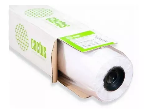 Бумага Cactus CS-LFP90-1067457 42"(A0+) 1067мм-45м/90г/м2/белый для струйной печати втулка:50.8мм (2")