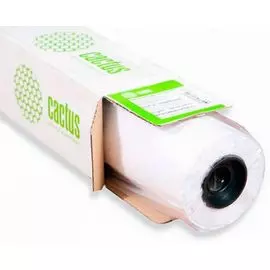 Бумага Cactus CS-PCP120-91430 36"(A0) 914мм-30м/120г/м2/белый CIE169% матовое универсальная (с покрытием) втулка:50.8мм (2")