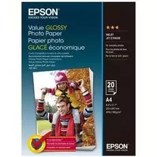 Бумага Epson C13S400035 Value Glossy Photo Paper 20л./A4