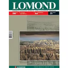 Бумага Lomond 0102036 A4, Матовая 2х сторонняя,190г/м2, 25 листов