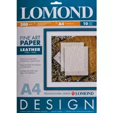 Бумага Lomond 0917041 дизайнерская матовая "Кожа" 200А4/10л