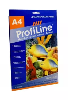 Бумага ProfiLine PL_TMP_iP_220_A4_10_CLOTH фактурная матовая (визиточная) CLOTH для струйной печати, 220 г/м2, А4, 10л