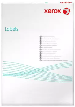 Бумага Xerox 003R97411 Наклейки Laser/Copier XEROX А4:36делений, 100 листов Прямоугольные края