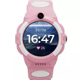Часы Aimoto Sport 4G 9220102 детские, 1,28", 128х128 пикс, GPS, розовые