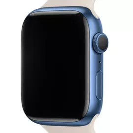 Часы Apple Watch SE 2021 44mm Silver Aluminium Case with Abyss Blue Sport Band