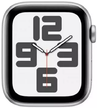Часы Apple Watch SE GPS 44mm MXER3 Silver Aluminium Case with Denim Sport Band - M/L