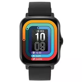 Часы Digma Smartline E4 E4B 1.69" IPS черный (1485909)