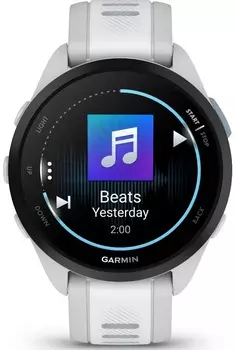 Часы Garmin Forerunner 165 010-02863-21 43мм, серый ремешок, белые