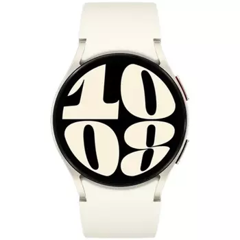 Часы Samsung Galaxy Watch 6 SM-R930NZEACIS 40мм, корпус золото белое, ремешок белый