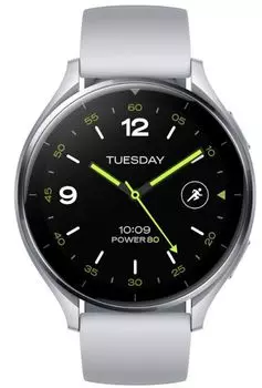 Часы Xiaomi Watch 2 BHR8034GL silver case with gray TPU strap