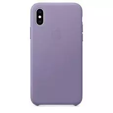 Чехол Apple Leather Case MVFR2ZM/A для iPhone XS, lilac