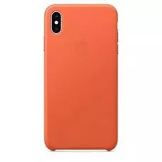 Чехол Apple Leather Case MVFY2ZM/A для iPhone XS Max, sunset