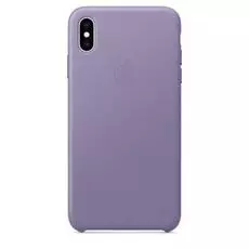 Чехол Apple Leather Case MVH02ZM/A для iPhone XS Max, lilac
