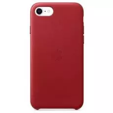 Чехол Apple Leather Case MXYL2ZM/A для iPhone SE, red