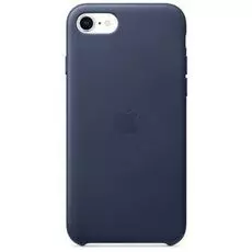 Чехол Apple Leather Case MXYN2ZM/A для iPhone SE, midnight blue