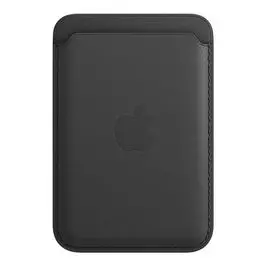 Чехол Apple Leather Wallet with MagSafe MHLT3ZE/A для iPhone Leather black
