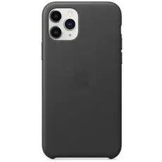 Чехол Apple MWYE2ZM/A для iPhone 11 Pro, Leather, black