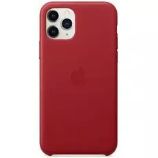 Чехол Apple MWYF2ZM/A для iPhone 11 Pro, Leather, red