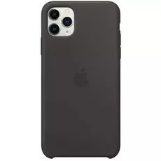 Чехол Apple MX002ZM/A для iPhone 11 Pro Max, silicone, black