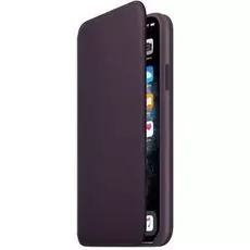 Чехол Apple MX092ZM/A для iPhone 11 Pro Max, Leather, aubergine