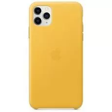 Чехол Apple MX0A2ZM/A для iPhone 11 Pro Max, Leather, meyer lemon