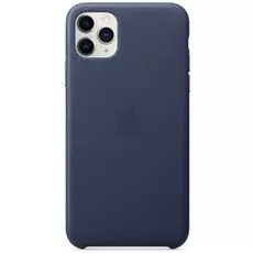Чехол Apple MX0G2ZM/A для iPhone 11 Pro Max, Leather, midnight blue