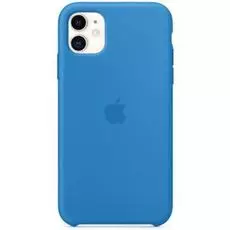 Чехол Apple Silicone Case MXYY2ZM/A Surf Blue, для iPhone 11