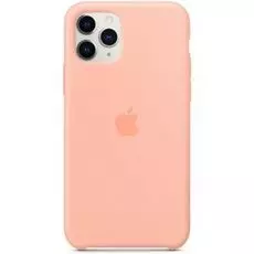 Чехол Apple Silicone Case MY1E2ZM/A Grapefruit, для iPhone 11 Pro