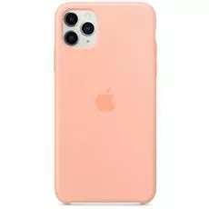 Чехол Apple Silicone Case MY1H2ZM/A Grapefruit, для iPhone 11 Pro Max