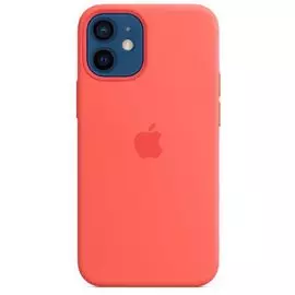 Чехол Apple Silicone Case with MagSafe MHKP3ZE/A для iPhone 12 mini pink citrus