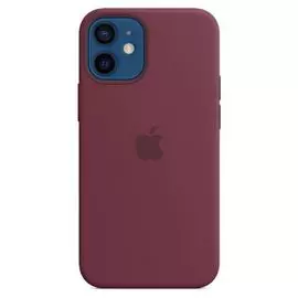 Чехол Apple Silicone Case with MagSafe MHKQ3ZE/A для iPhone 12 mini plum