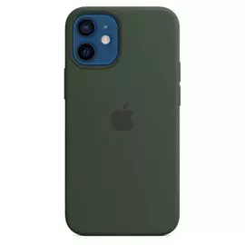 Чехол Apple Silicone Case with MagSafe MHKR3ZE/A для iPhone 12 mini cypress green