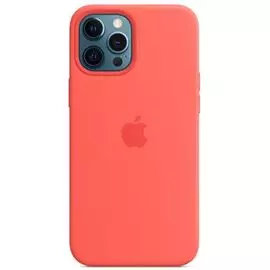 Чехол Apple Silicone Case with MagSafe MHL93ZE/A для iPhone 12 Pro Max pink citrus