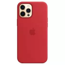 Чехол Apple Silicone Case with MagSafe MHLF3ZE/A для iPhone 12 Pro Max red