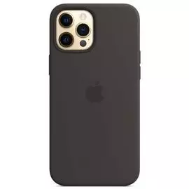 Чехол Apple Silicone Case with MagSafe MHLG3ZE/A для iPhone 12 Pro Max black