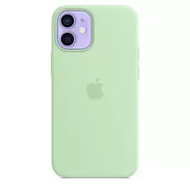 Чехол Apple Silicone Case with MagSafe MJYV3ZE/A для iPhone 12 mini, pistachio