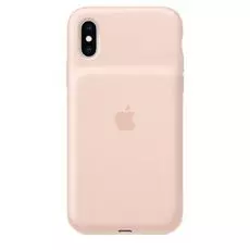 Чехол Apple Smart Battery Case MVQP2ZM/A для iPhone XS, pink sand