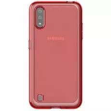 Чехол Araree GP-FPA015KDARR для Samsung Galaxy A01, красный