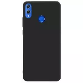 Чехол BoraSco 35949 Sillicone Case матовый для Honor 8X черный
