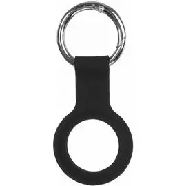 Чехол Hoco Silicone+Metallic УТ000025631 брелок для Apple AirTag, черный