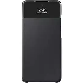 Чехол - книжка Samsung EF-EA525PBEGRU Smart S View Wallet Cover A52, чёрный