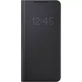 Чехол - книжка Samsung EF-NG996PBEGRU Smart LED View Cover S21+, чёрный