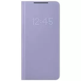 Чехол - книжка Samsung EF-NG996PVEGRU Smart LED View Cover S21+, фиолетовый