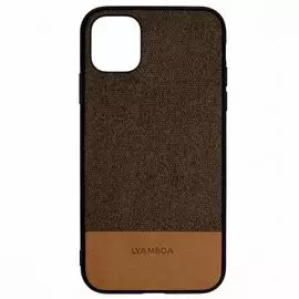 Чехол Lyambda CALYPSO LA03-1254-BR для iPhone 12 Mini brown