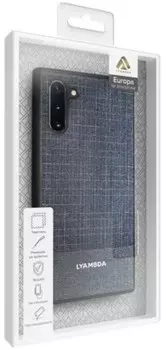 Чехол Lyambda EUROPA LA05-ER-N10-DB для Samsung Galaxy note 10 dark blue