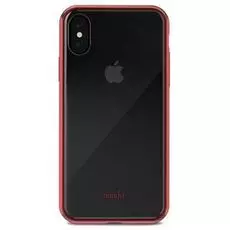 Чехол - накладка Moshi Vitros 99MO103321 для iPhone X, материал пластик, красный