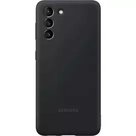 Чехол - накладка Samsung EF-PG991TBEGRU Silicone Cover S21, чёрный